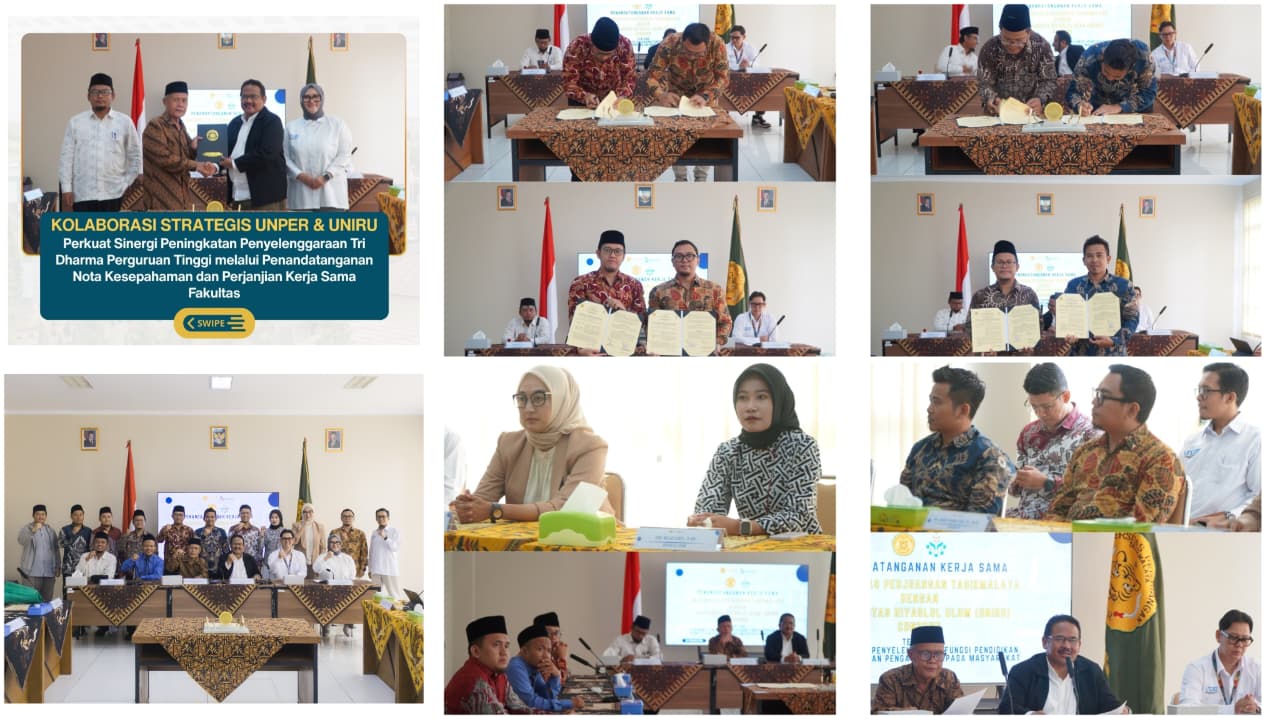 Memorandum of Understanding (MOU) Antara UNPER dan UNIRU