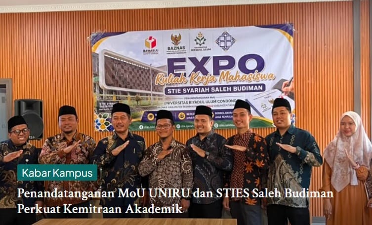 Penandatanganan MoU UNIRU dan STIES Saleh Budiman Perkuat Kemitraan Akademik